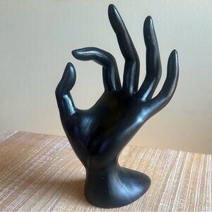 Darice Black Mannequin Hand Jewelry Display Stand